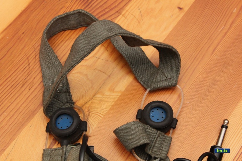 UNDER THE HELMET HEADPHONES - model SL-2 - NOS - SURPLUS