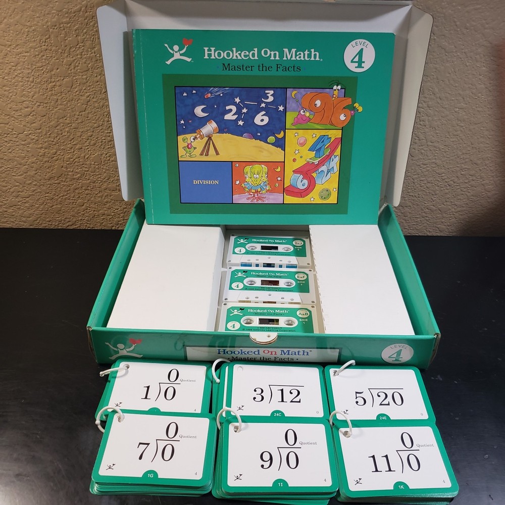 Hooked on Math Boxed Sets Levels 1, 2, 3, 4 & P. MISSING PARENT'S GUIDE