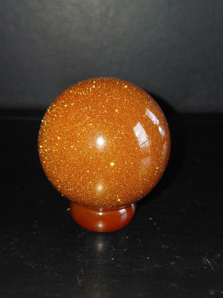 Bronze Goldstone Sphere
