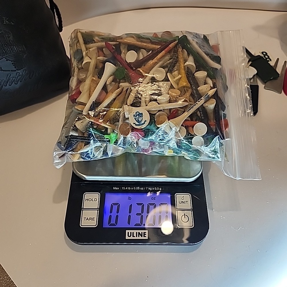 bulk golf tees used Diffrent Brands Some New