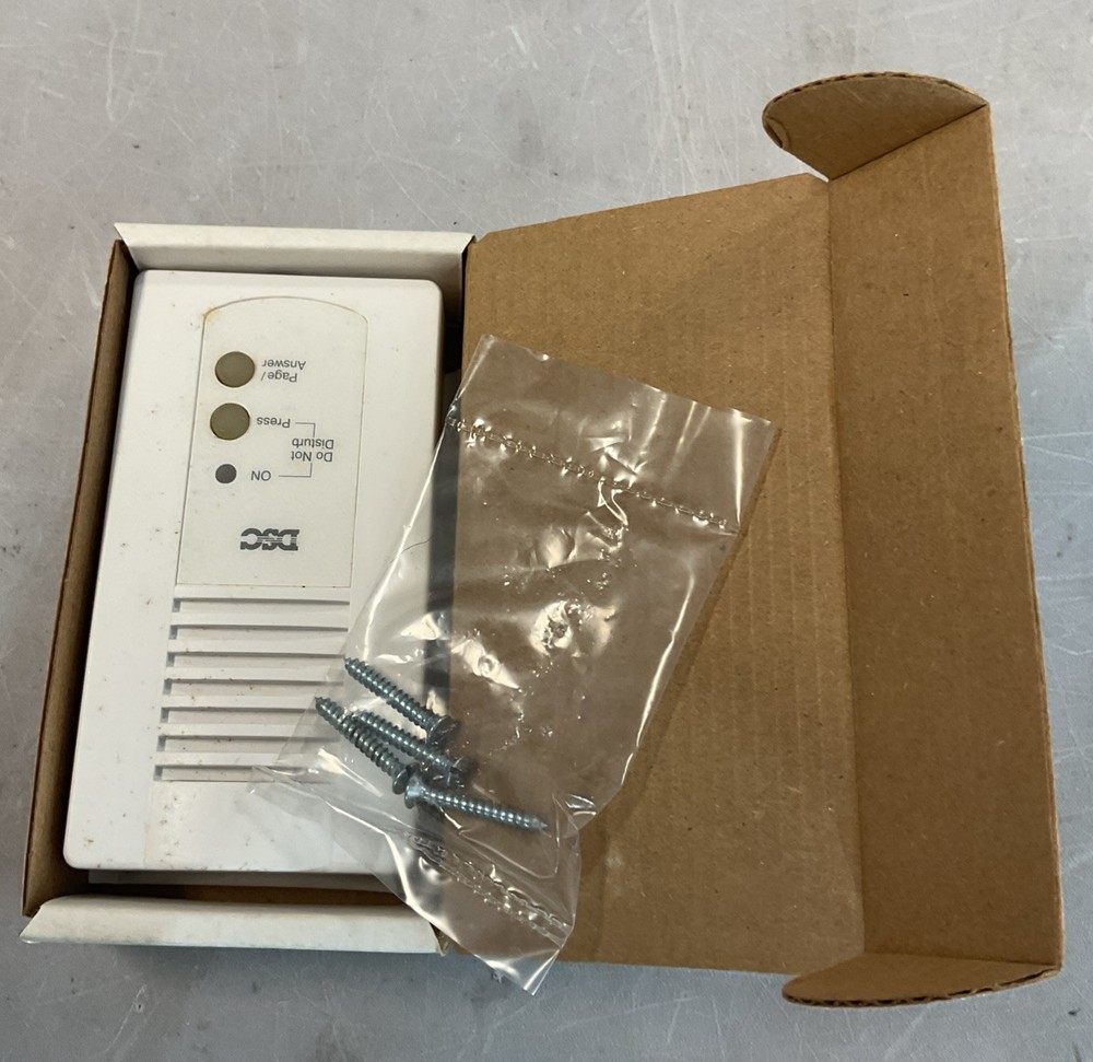 DSC Power 832 PC5901 Audio Station Intercom Module New in Box Instructions