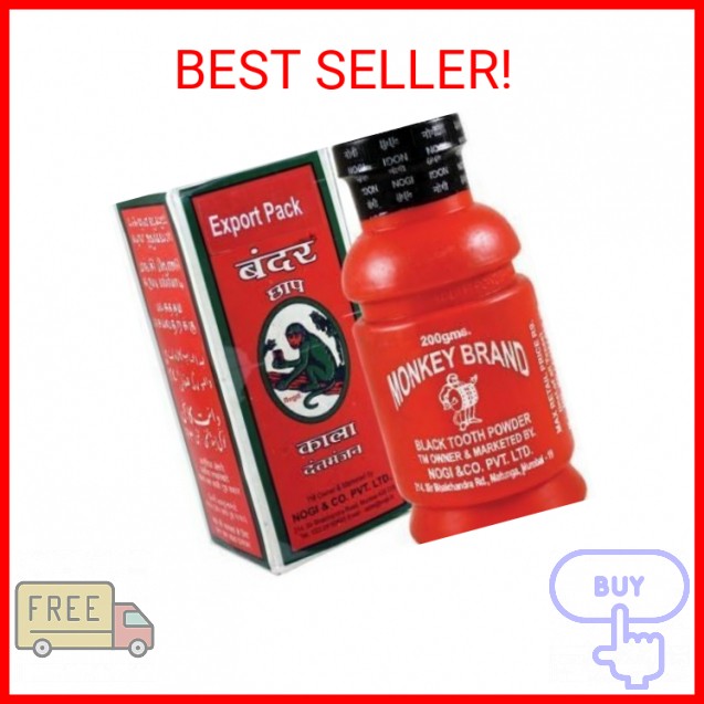 Monkey Brand Tooth Powder -200 g