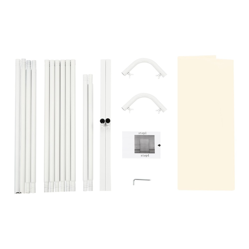 Modern Wedding Backdrop Stand 1*0.5*2m Backdrop Frame Backdrop Stand Rectangle
