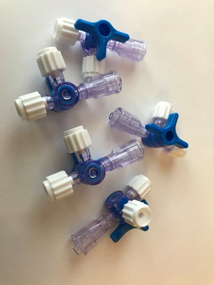 10 PCS Three Way Luer Lock Connection Durable Plastic Accessories for Home Use