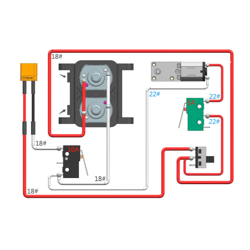 Worker Mod FULL AUTO Pusher Kit for Nightingale Blaster Darts Modify toy