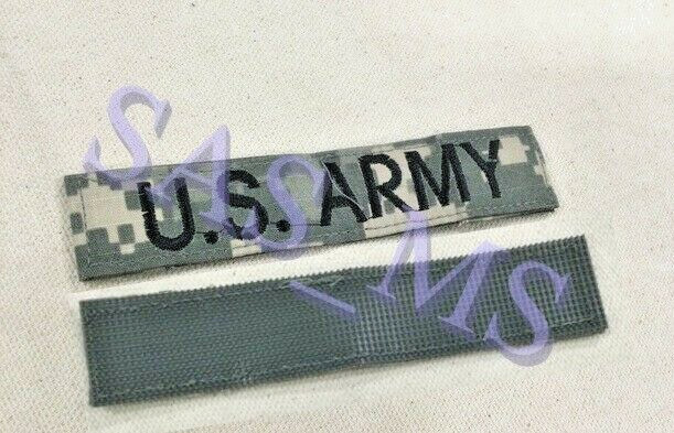 Military Patch U.S. Army Name tape ACU DIGITAL UCP Hook & Loop Patch New