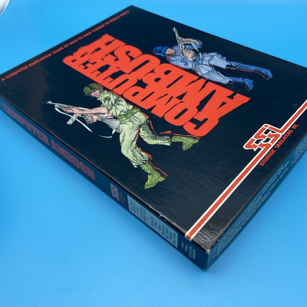SSI Computer Ambush 2nd Ed Big Box CIB [Platform Name] - Complete