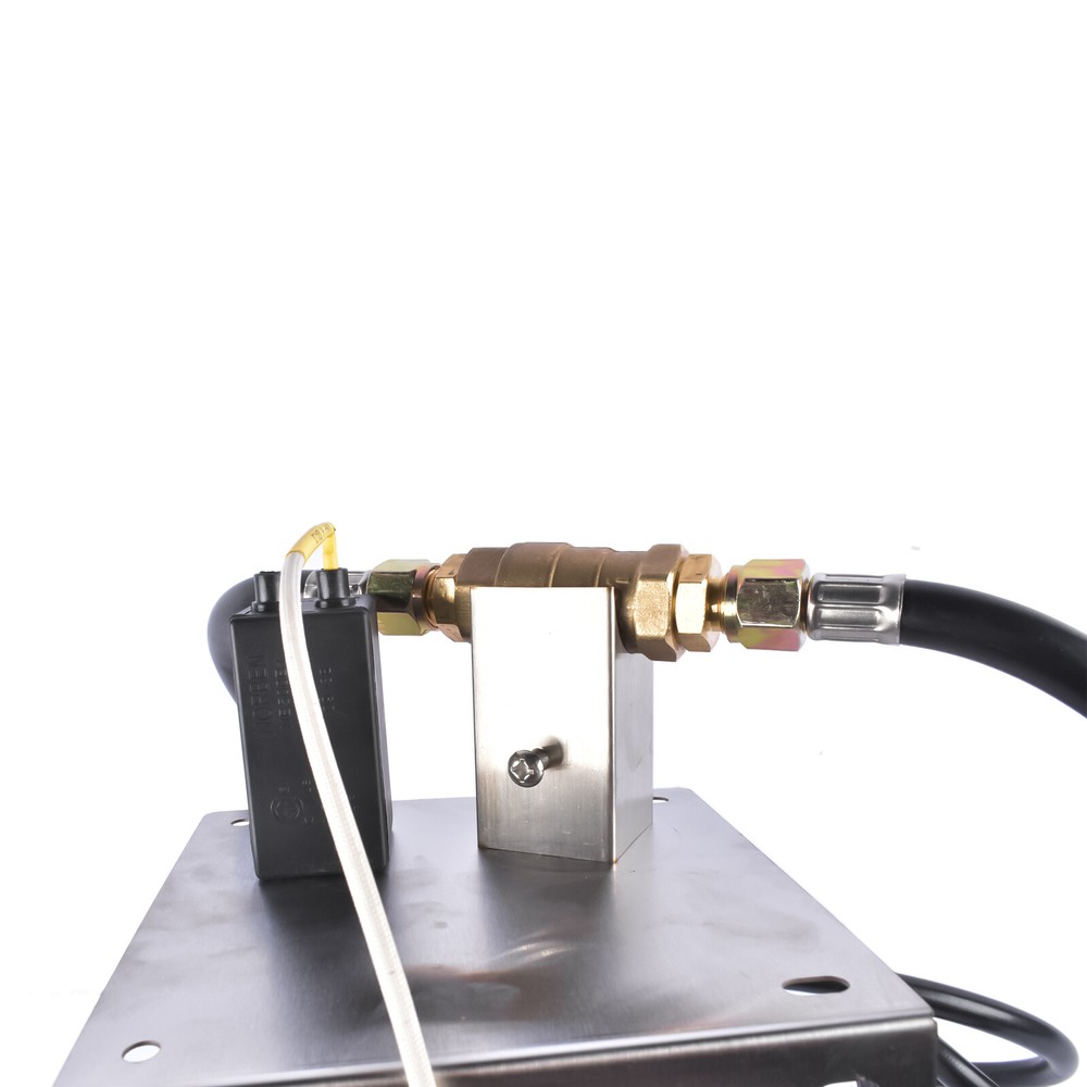 Propane Gas Fire Pan Drop-in Rectangular Stainless Steel Fire Pit Burner Kit