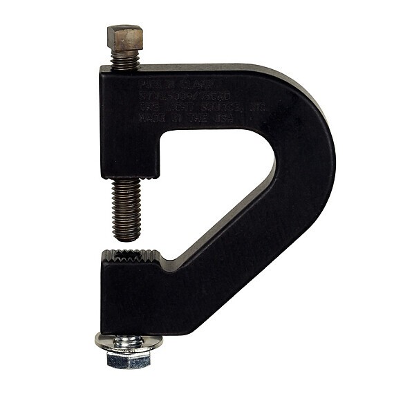 The Light Source PCB1/2 Purlin Clamp, Black