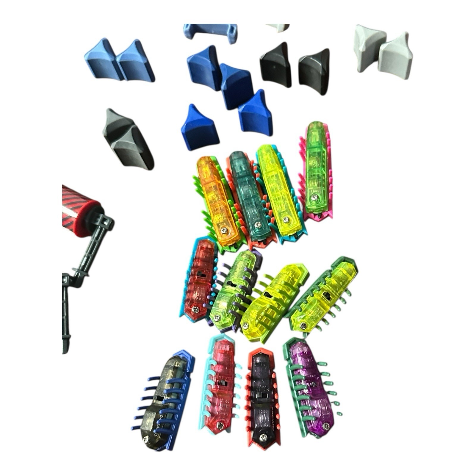 Hexbug Nano Bug Lot Of 12 Bugs Working And Extras