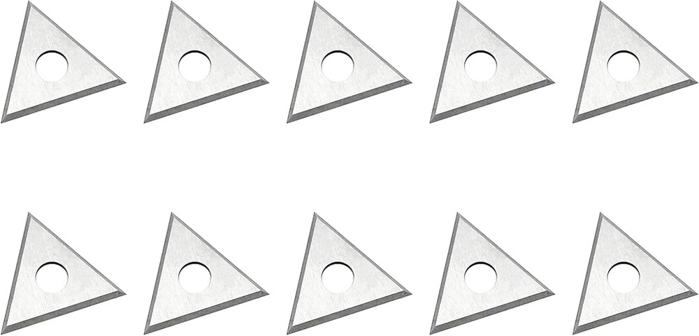 Paint scraper with carbide blade Double-sided reversible replacement