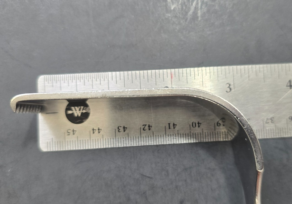Codman Surgical Meyerding Retractor 8 3/4" Blade 1" x 3" Ref: 50-1065