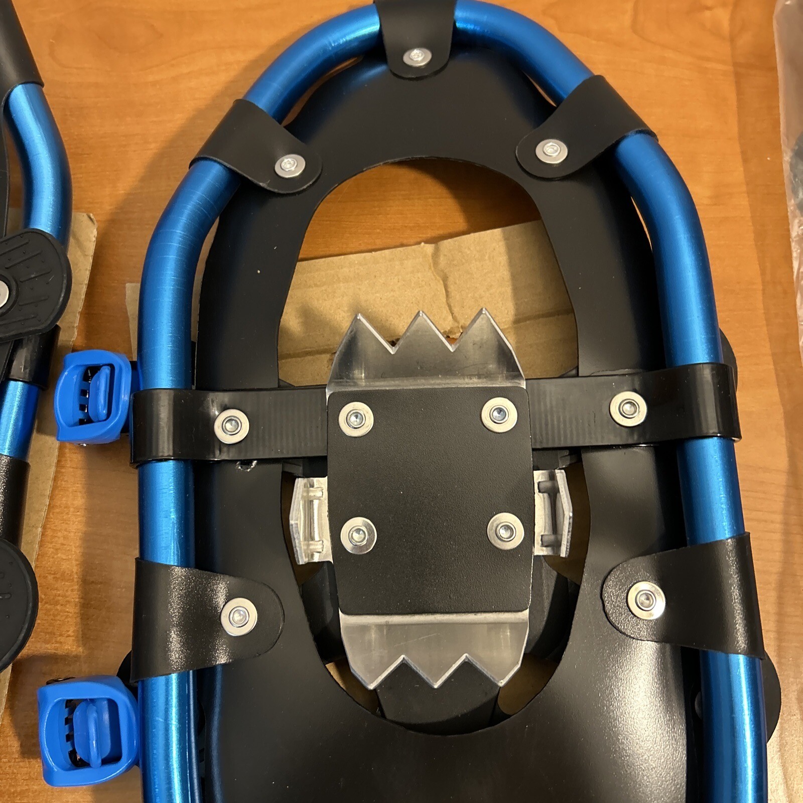 Snowshoes for Men Women Kids Gpeng 821 Xtreme Lightweight BLUE 21", 70 - 150 LBS