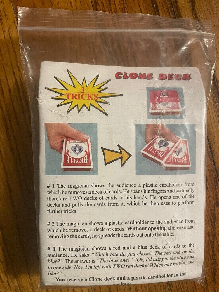 Clone Deck Magic Trick Multiplying Card Boxes Magic Mentalism Trick