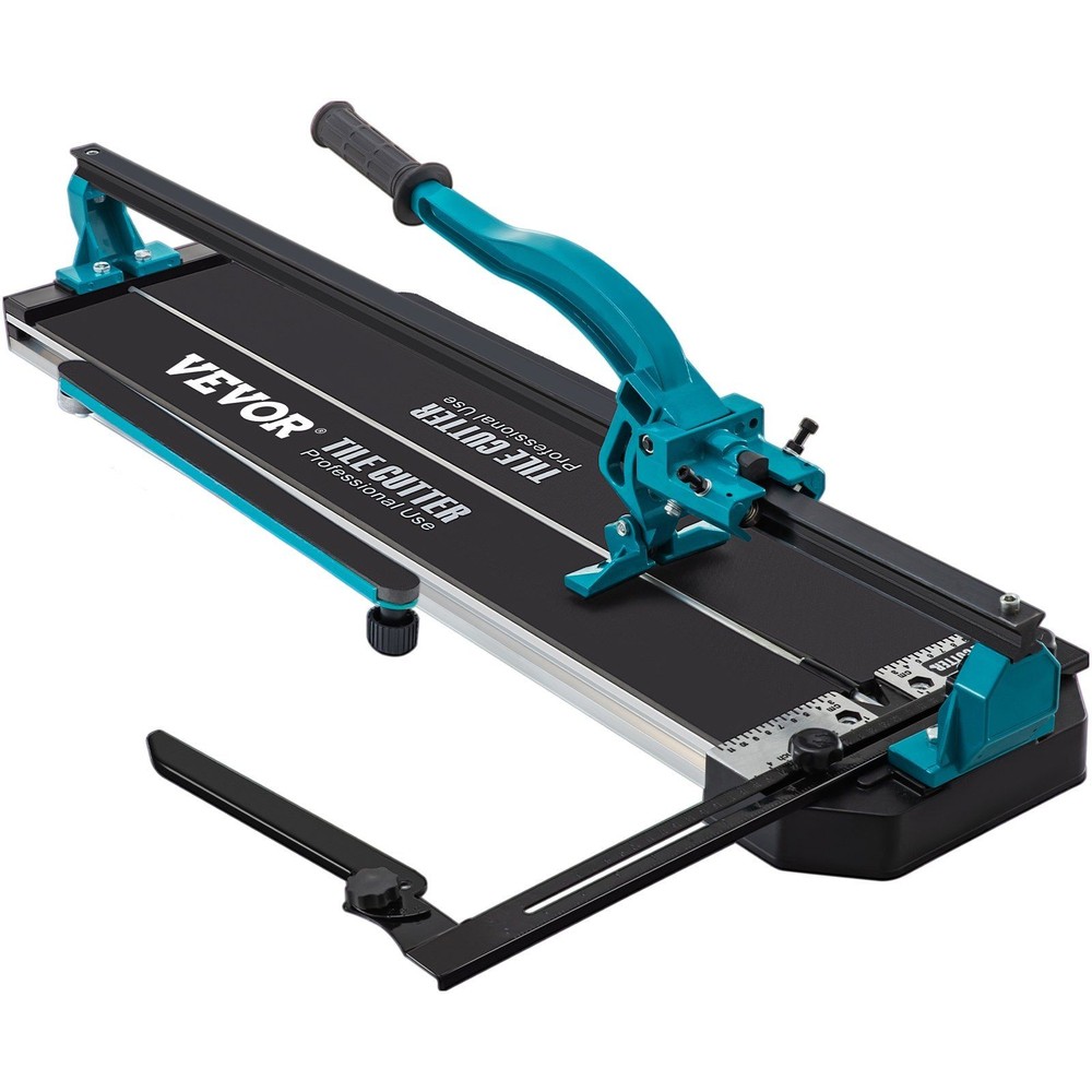 48in Single Rail Tile Cutter 3/5in Cap Double Brackets Laser Guide