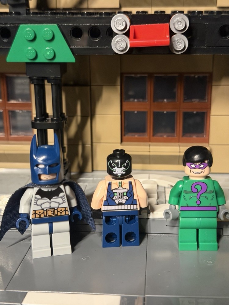 Lego Batman 7787 Bundle - Riddler, Bane & Batman Bundle Uv Custom Figures