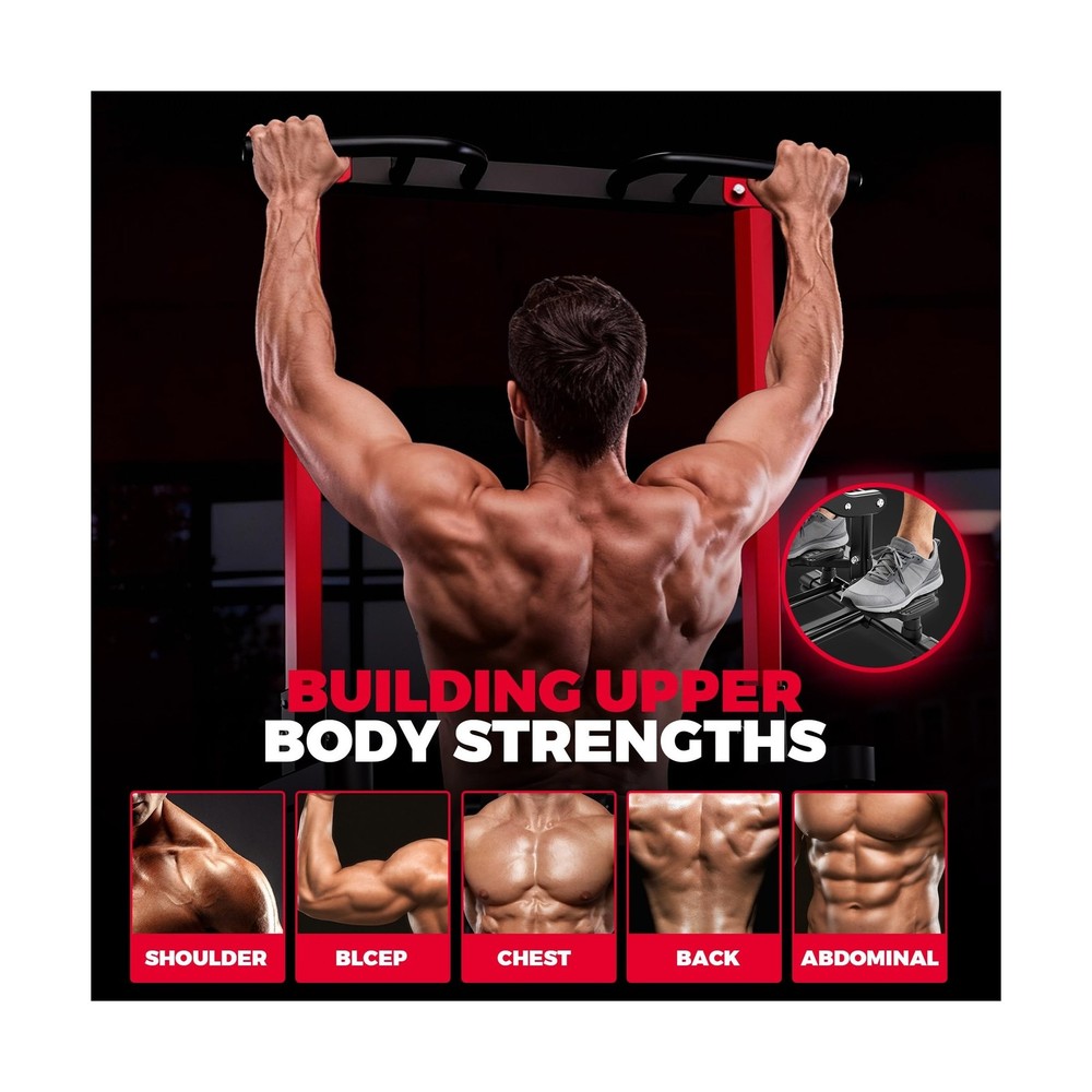 ONETWOFIT Pull Up Assistance Machine 660 LBS, Multi-Function Adjustable Power...