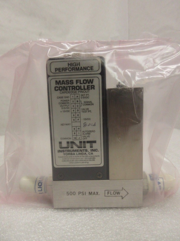 UNIT Instruments UFC-1100A Mass Flow Controller MFC 20 SLM H2 Refurbished