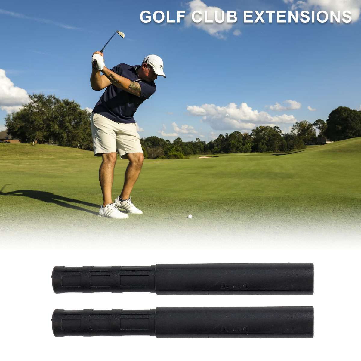 10Pcs Golf Club Shaft Extension Rods Extend For Graphite Wood or Steel Iron Club