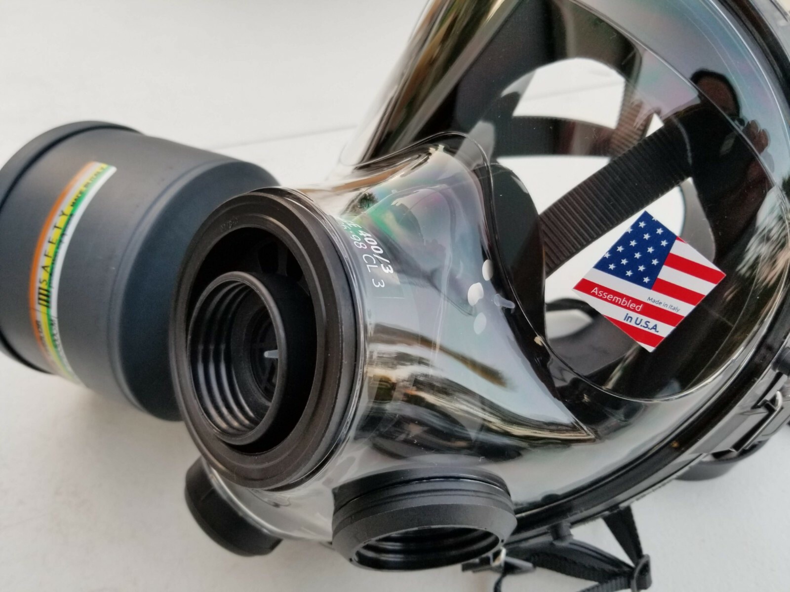 Premium NBC / CBRN 40mm Gas Mask Filters 6-Pak Military-Grade Made in 05/2025