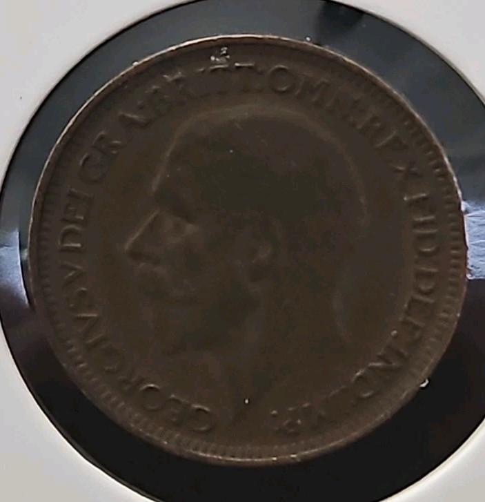 1929 Great Britain Farthing