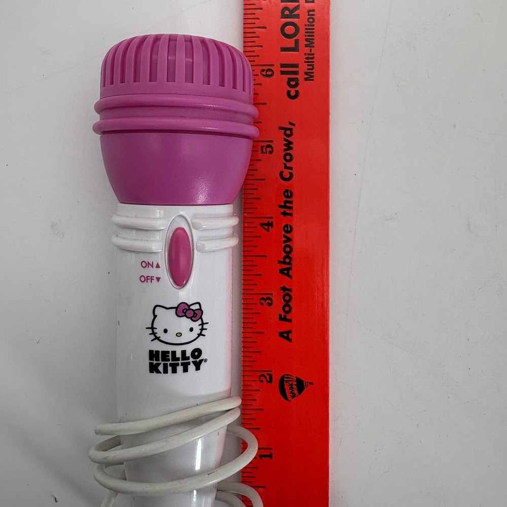 Hello Kitty Karaoke Microphone for KT2003B, Pink Sanrio Replacement Mic Untested