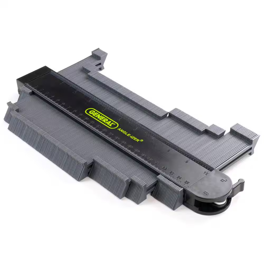 10 In. Locking Contour Gauge with Extended Pins