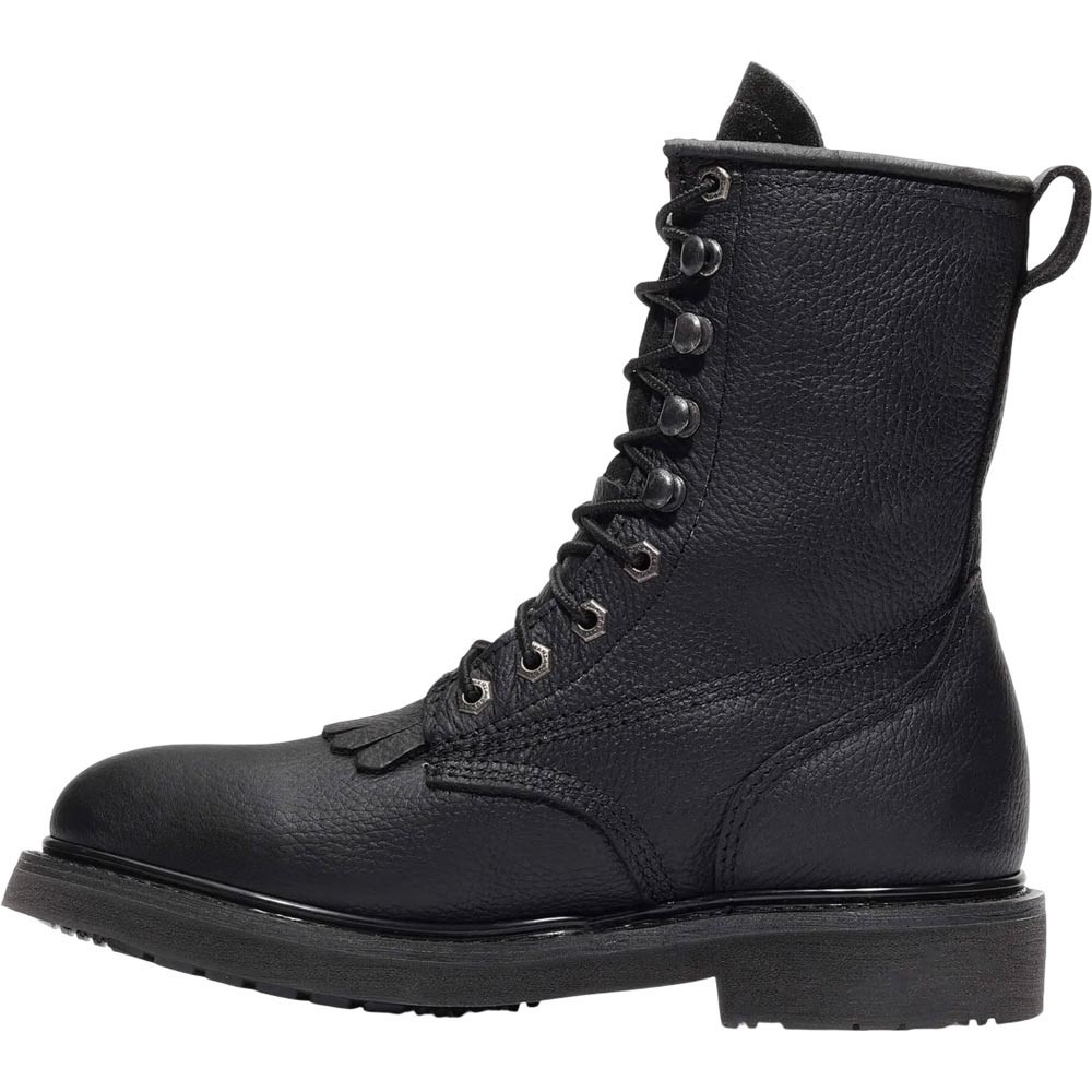 Bonanza Rancher 8” Black Work Boots