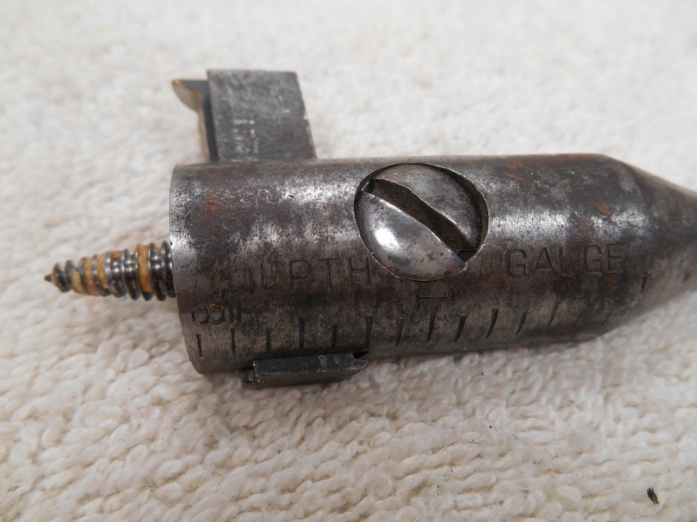 Vintage Auger Bit Depth Stop Gauge