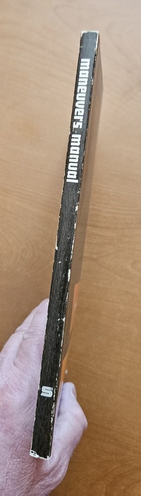 Sanderson Maneuvers Manual (1977 paperback)