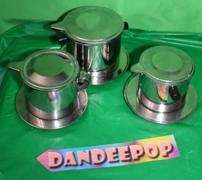 Vietnamese Coffee Set Hand Brewed Aluminum Drip Press Maker