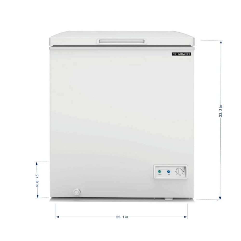 Frigidaire EFRF5003 5.0 Cu ft Chest Freezer - White