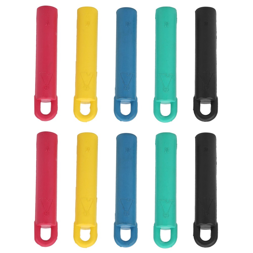 10 Pack Pool Stick Rubber Hanger Durable Storage Solution For Billiard Lovers