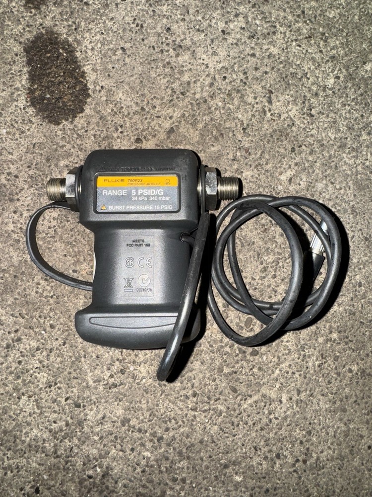 Fluke 700P23 Pressure Module 5 PSID/G Tested