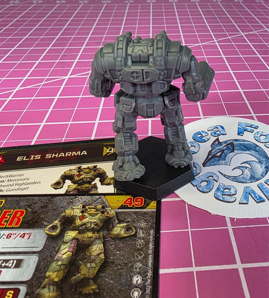 BattleTech Gunslinger Mech -- Northwind Highlander's Command Lance + Cards