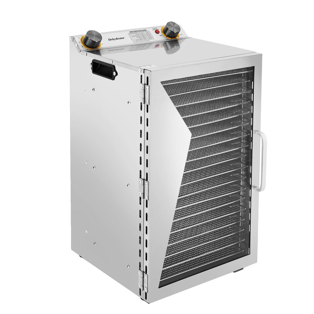18-Tray Food Dehydrator Machine Adjustable Temperature for Jerky/Fruit/Vegetable