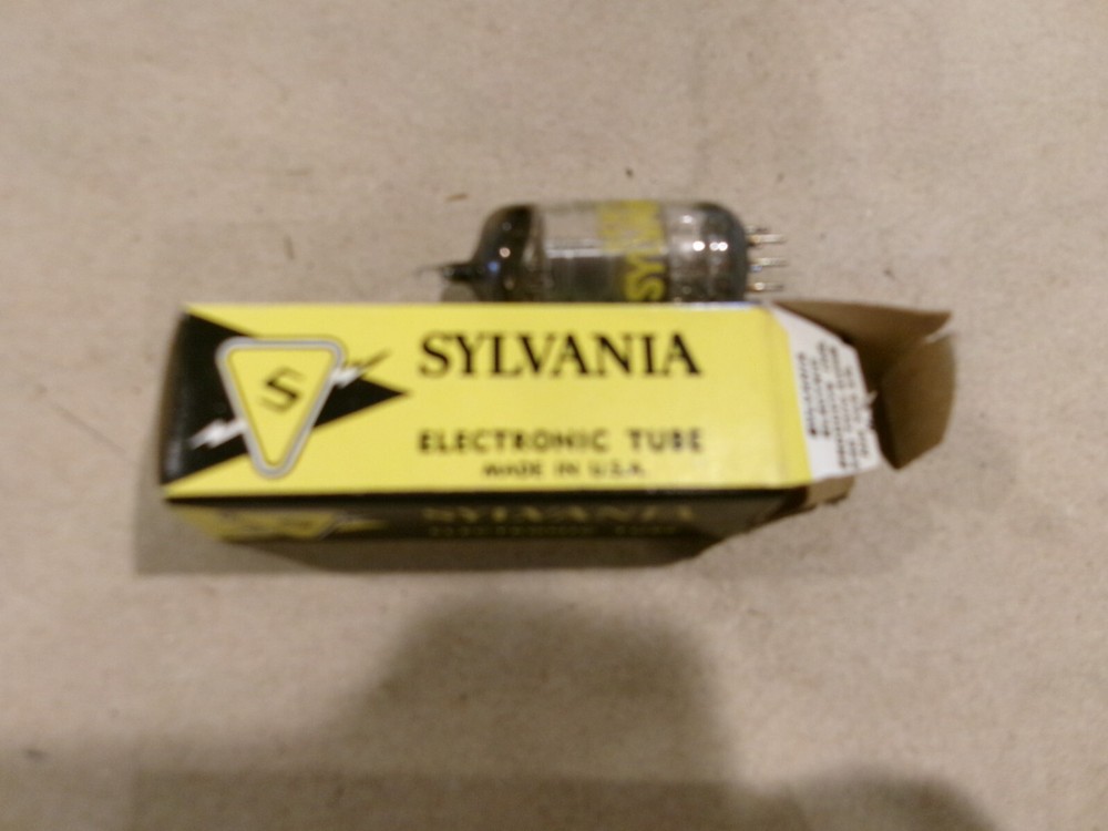 OEM VINTAGE ELECTRONIC TUBE SYLVANIA 6CN7