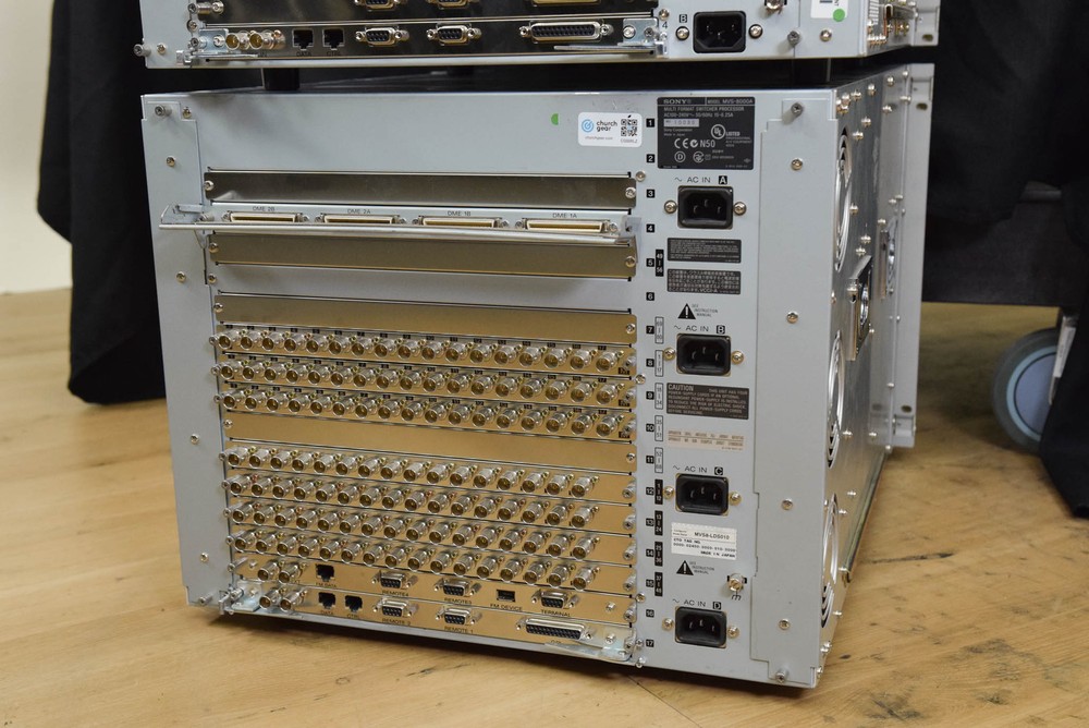 Sony MVS-8000A 3 M/E Multi Format Video Switcher CG00RLZ