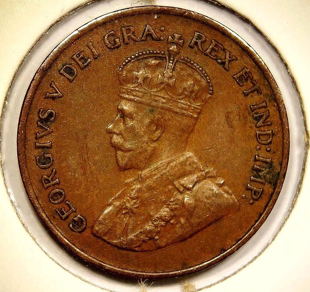 1920 Canada Small Cent King George V