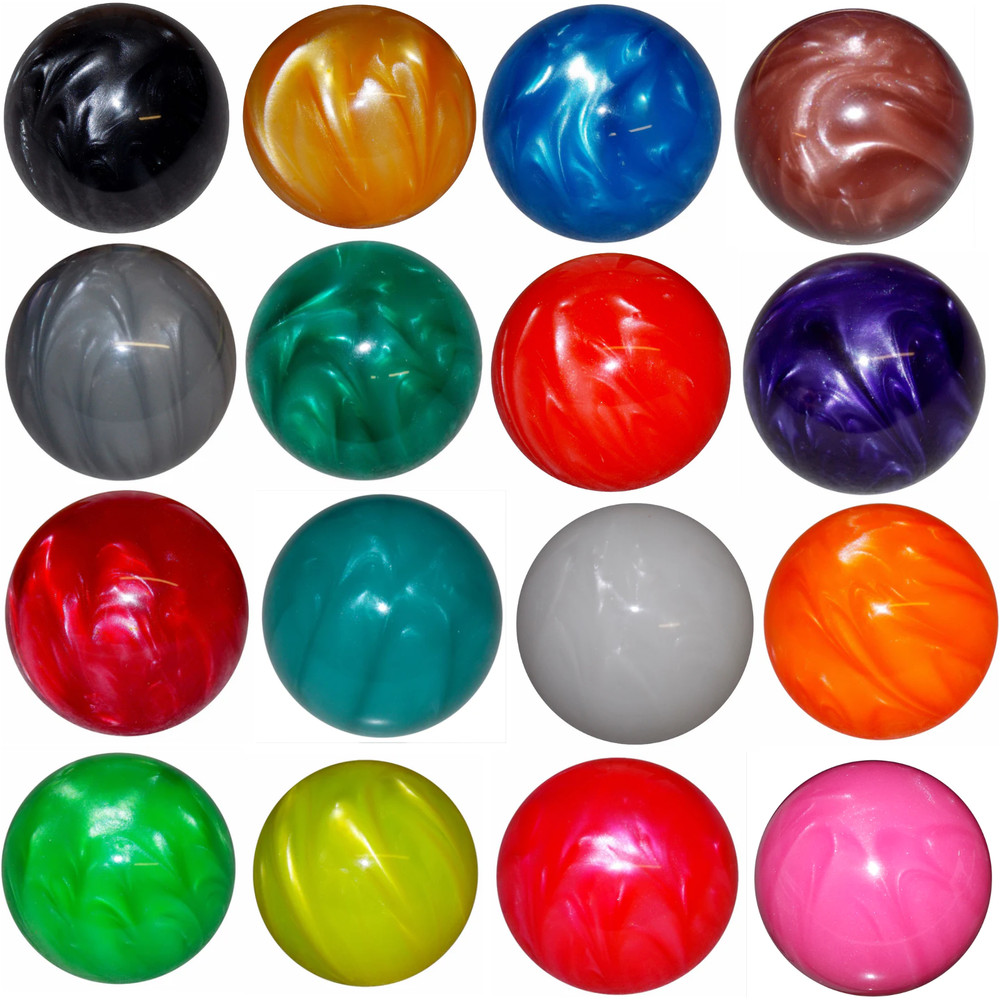 Pearl Shift Knobs (1/2"-13 female threads) Twisted Shifterz (Choose Color)