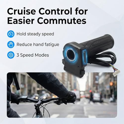36V EBike Twist Throttle Grip Replacement Compatible with Jetson Bolt Pro,