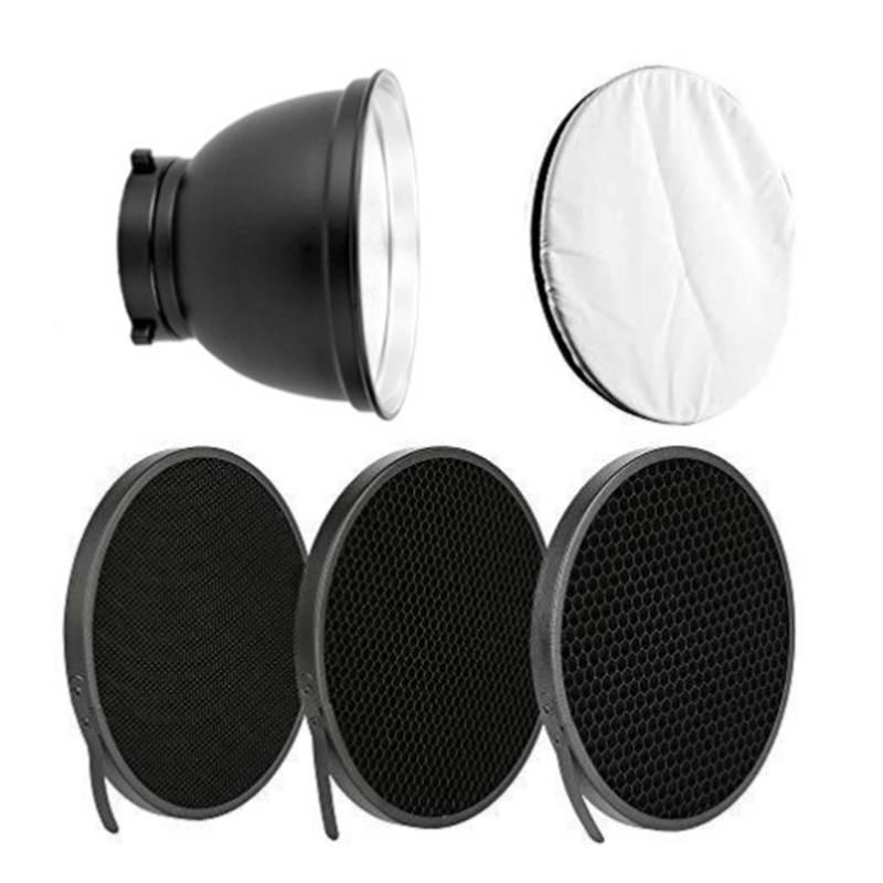 7inch Reflector Diffuser Lamp Shade Compatibility with Baorong Mount Strobe
