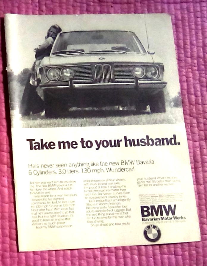 1971 BMW Bavaria Ad
