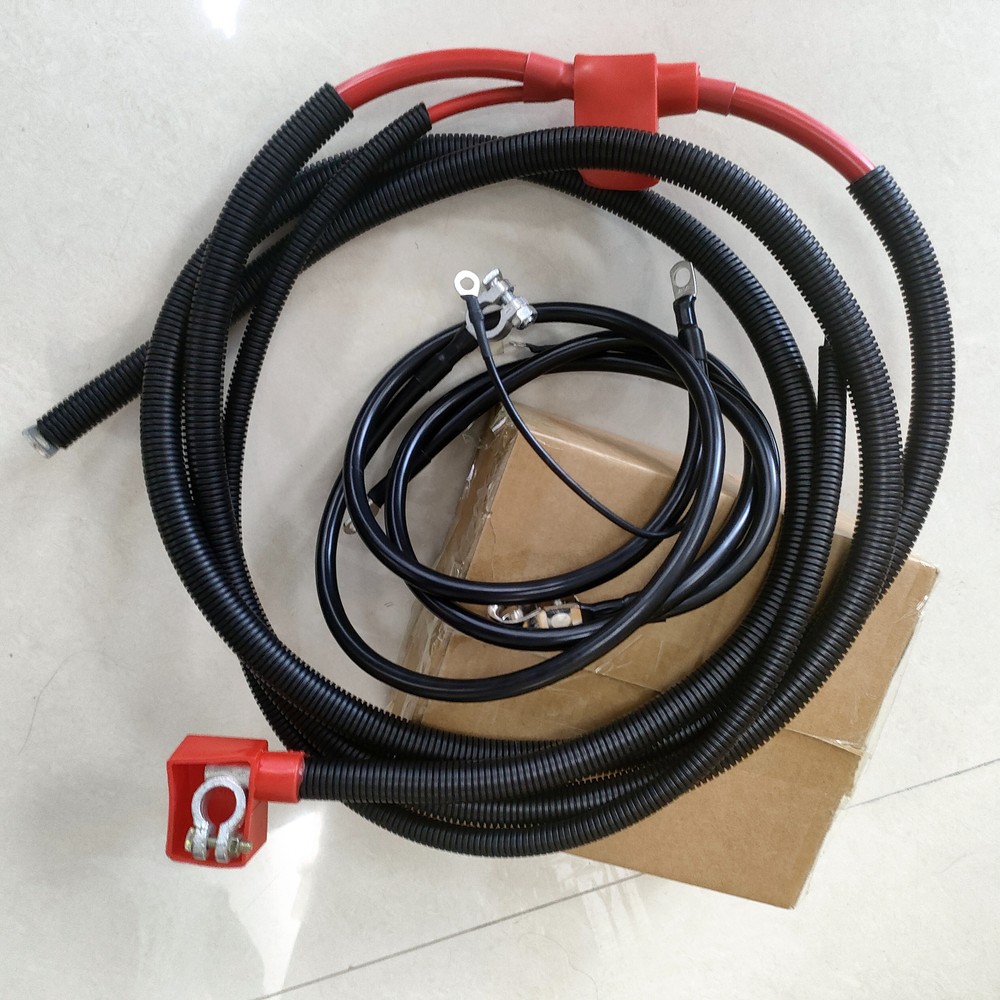 For 94-97 Ford 7.3L Powerstroke Negative & Positive Battery Cable Kit A123-00HP