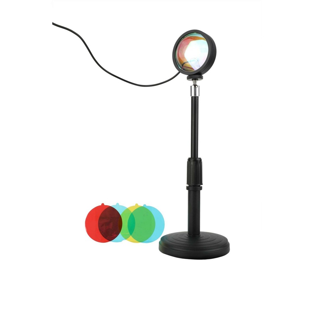 Vivitar Sunset Lamp USB Powered Spotlight with Five Color Effects