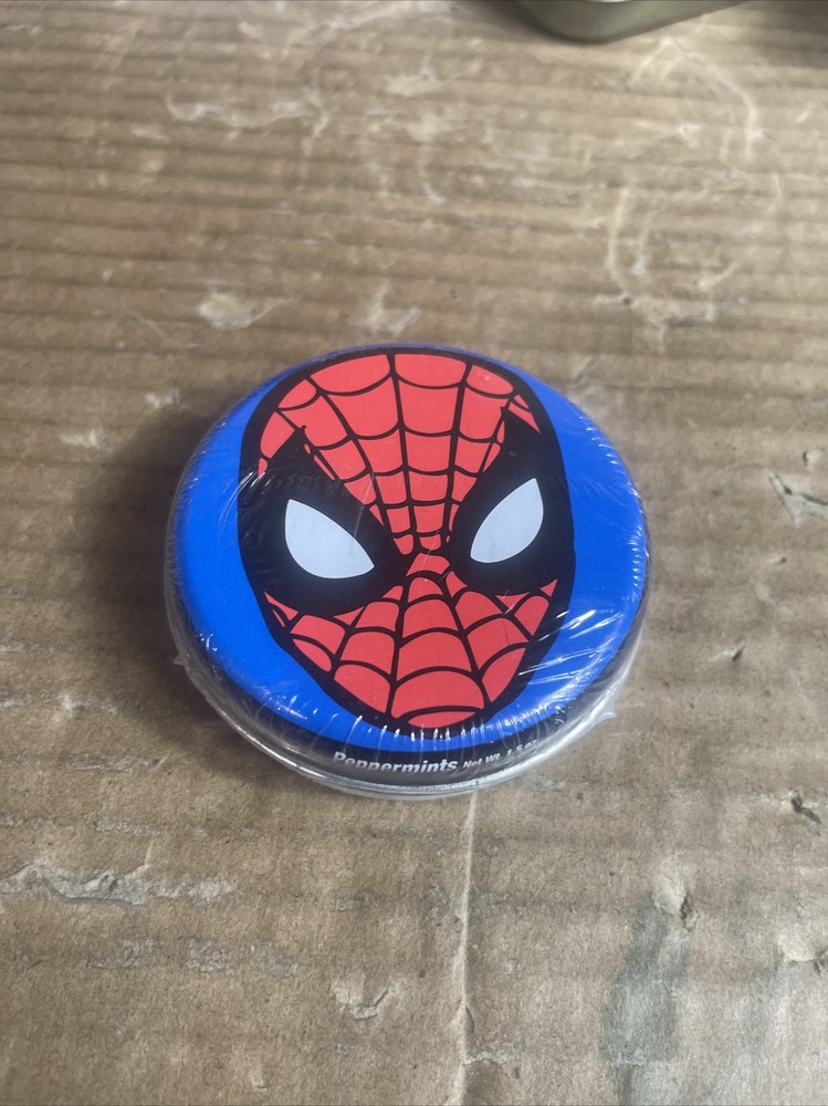 Spider-Man Mini  Tin With Candy Sealed By True Confections & Marvel