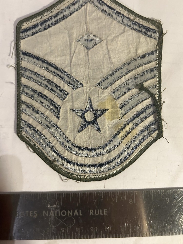 USAF Master Sargent Patch Military