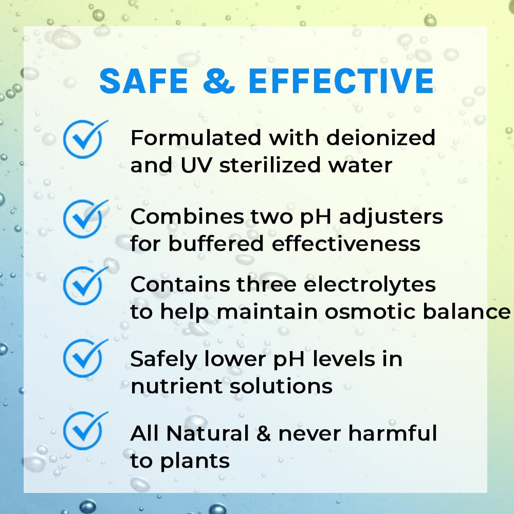 Ph down Ph Control Liquid, Premium Buffering for Ph Stability, Decreases Ph Leve