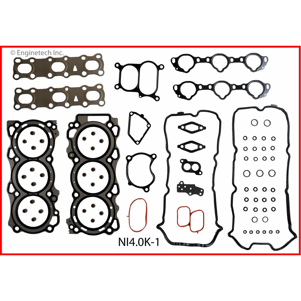 Enginetech Engine Gasket Set NI4.0K-1;