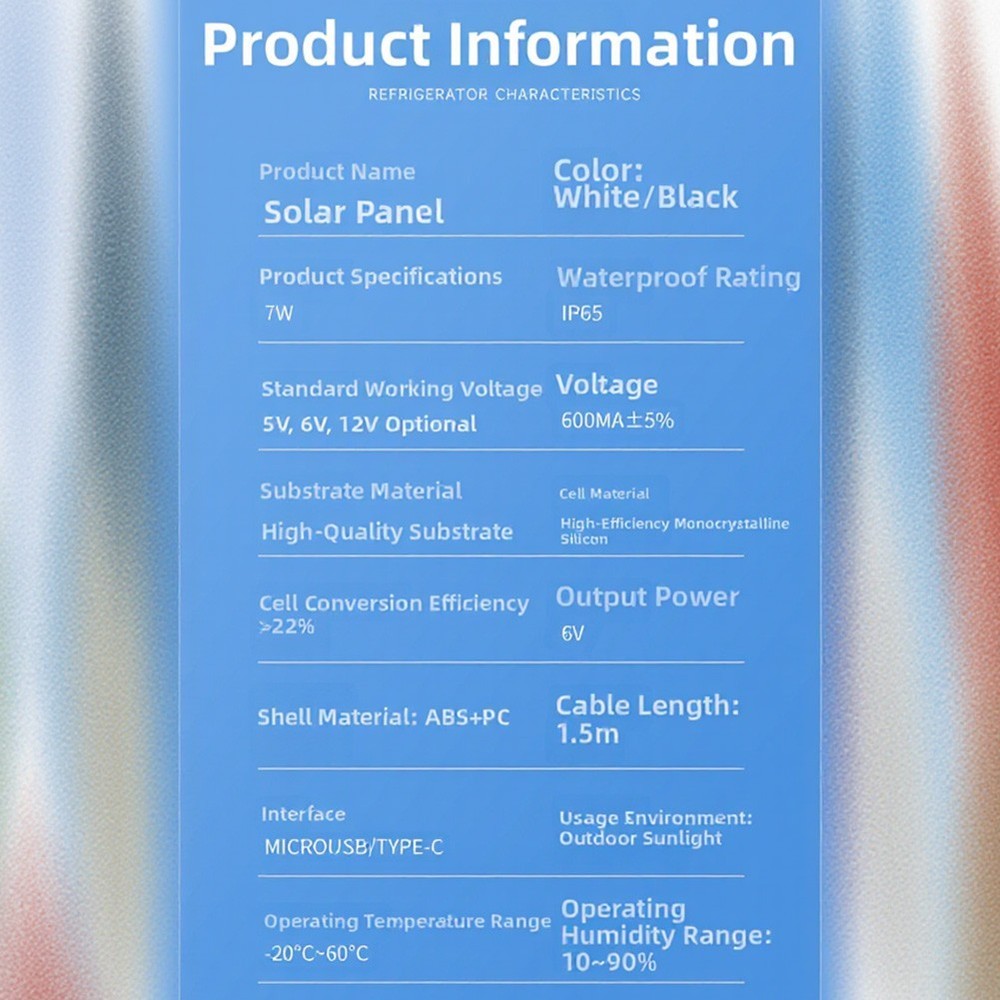 7W Solar Panel for Chicken Door Solutions - Cold Proof Design & High Efficiency
